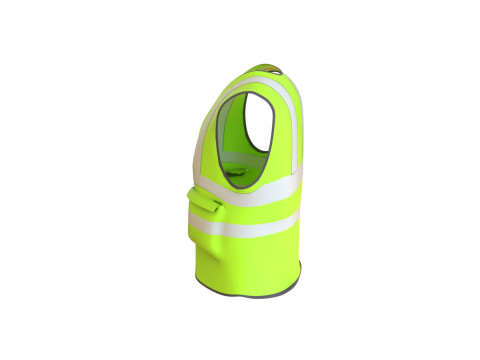 Realistic Worker Vest 004 3D Model