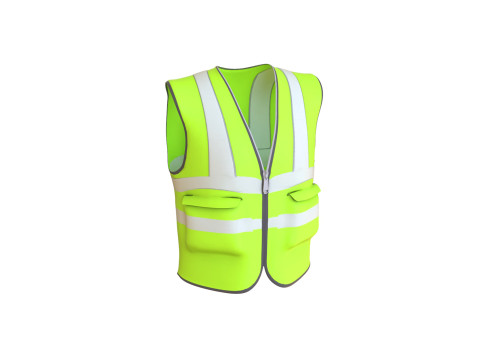 Realistic Worker Vest 004 3D Model