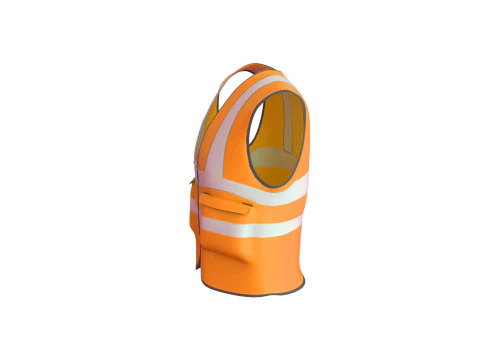 Realistic Worker Vest 005 3D Model