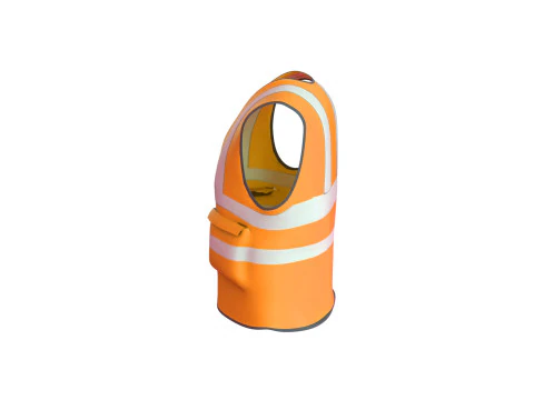 Realistic Worker Vest 005 3D Model