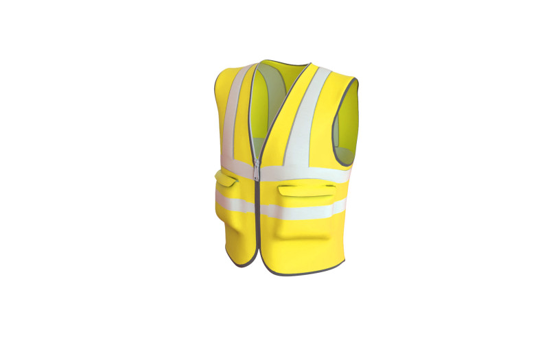 Realistic Worker Vest 006 3D Model .c4d .max .obj .3ds .fbx .stl .blend 