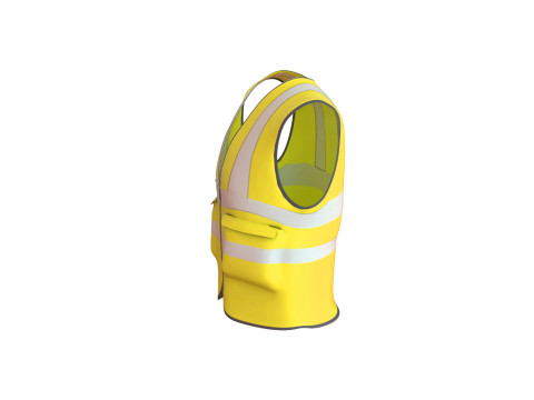 Realistic Worker Vest 006 3D Model
