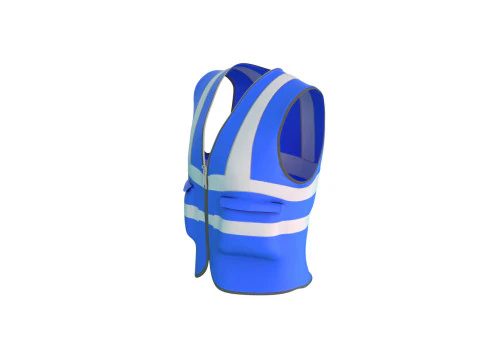 Colete de trabalhador realista 007 Modelo 3D
