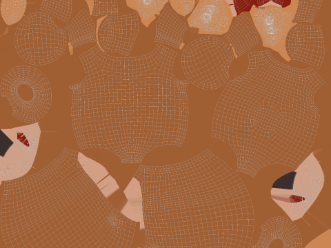 High-Quality 3D Cartoon Bear Animated 3D Model