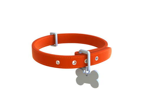Cartoon Pet Collar 3Dモデル