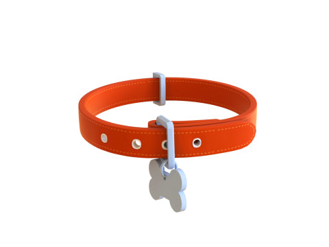 Cartoon Pet Collar 3Dモデル