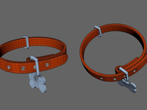Cartoon Pet Collar 3Dモデル