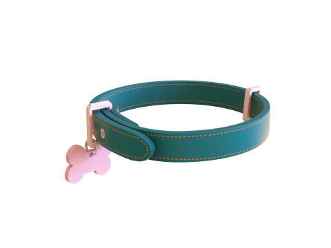 Cartoon Pet Collar v002 3D Model