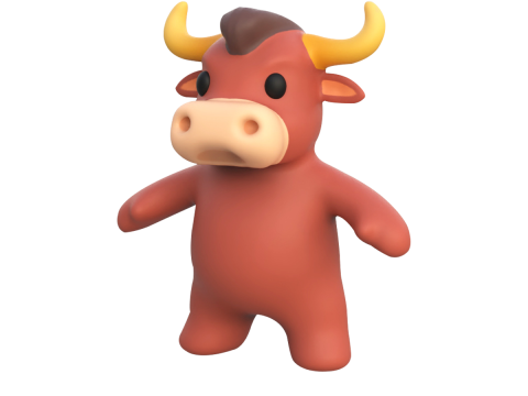 Little Animal Baby Character Pack 01 3Dモデル