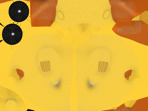 Cartoon Duck Cute 02 Modelo 3D