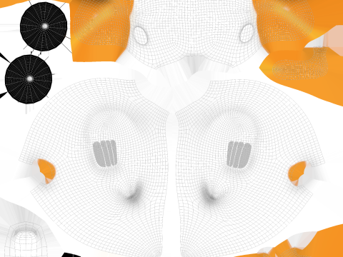 Cartoon Duck Cute 03 Model 3D