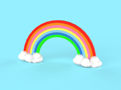Prop76 Rainbow 3Dモデル