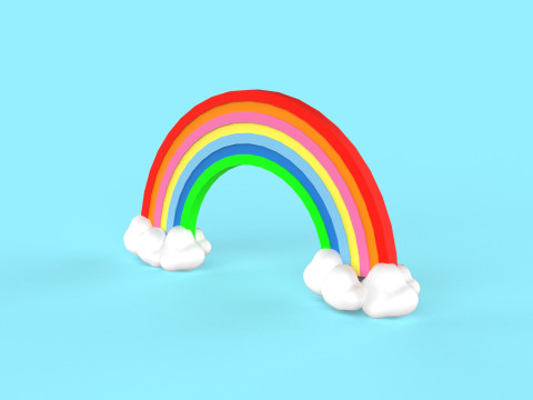 Prop76 Rainbow 3D Model