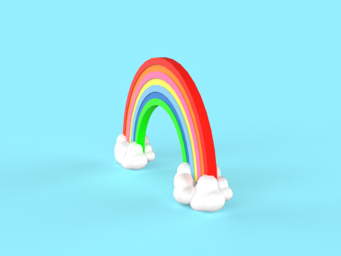 Prop76 Rainbow 3D Model