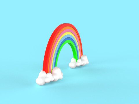Prop76 Rainbow 3D Model