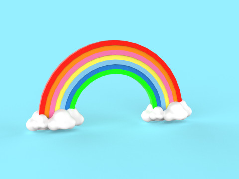 Prop76 Rainbow 3D Model