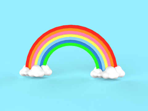 Prop76 Rainbow 3D Model