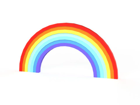 Prop78 Радуга 3D Модель