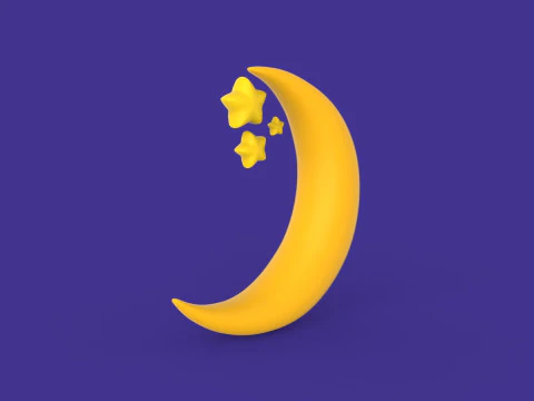 Prop83 Lune Modèle 3D