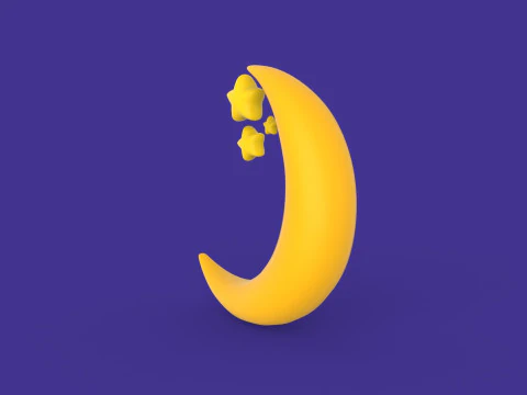 Prop83 Lune Modèle 3D