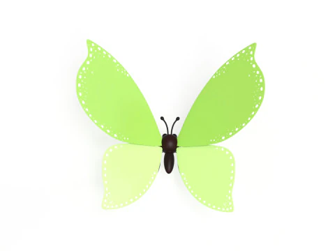 Butterfly Wing Flapping 01 Animated For Game 3D Model