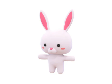 Funny 3D Cartoon Characters - Chubby Animated 3D Model