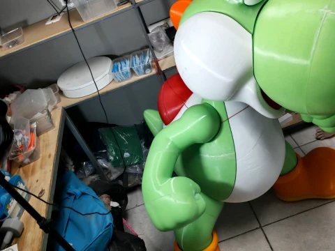 YOSHI EN COMBATE 3D Print Model