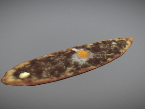 Kiymali Pide Turkish Pizza 3D Model