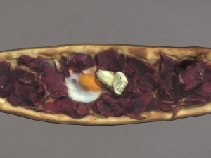 Pastirmali Pide Turkish Pizza Model 3D