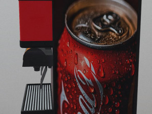 Flavor Ice Beverage Soda Fountain System Modello 3D