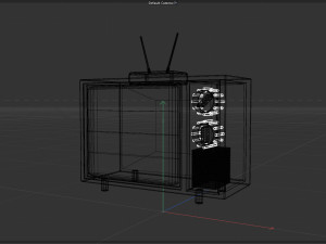 RetroTV 3Dモデル