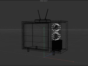 RetroTV 3D Model