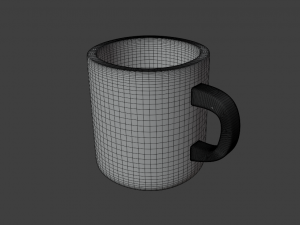 Glass cup 3D Model