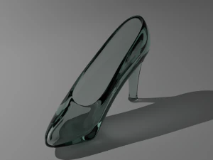 Crystal slipper 3D Model