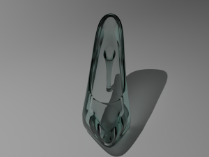 Crystal slipper Model 3D
