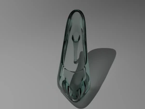 Crystal slipper 3D Model