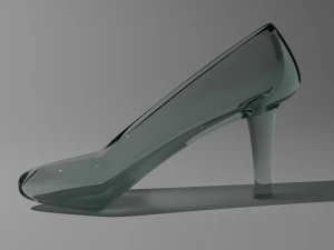 Crystal slipper 3D Model