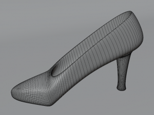 Crystal slipper Model 3D