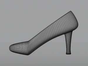 Crystal slipper Model 3D