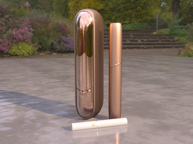 Iqos 3 Duo Modello 3D .c4d .max .obj .3ds .fbx .stl .blend