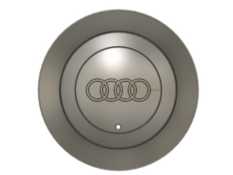 Audi wheel cap 3D Model