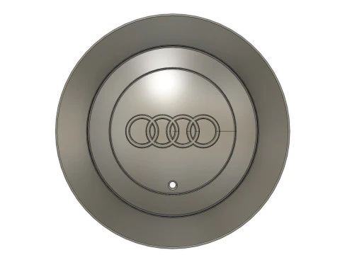 Tamp&atilde;o da roda Audi Modelo 3D