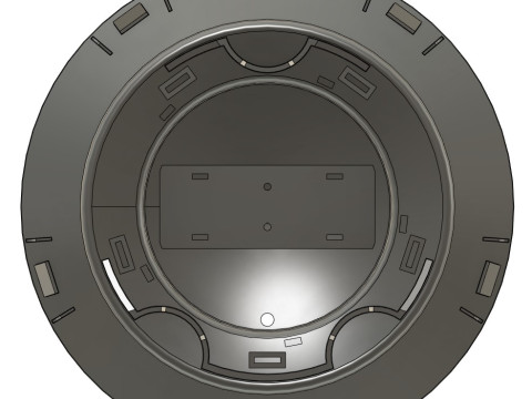 Audi wheel cap 3D Модель