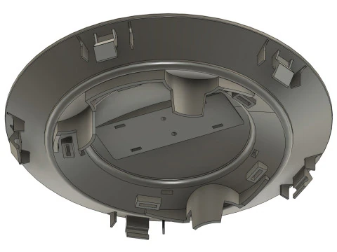 Tamp&atilde;o da roda Audi Modelo 3D