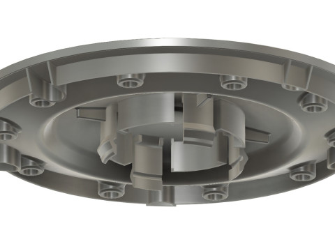 Volkswagen Polo wheel cap 3D Модель