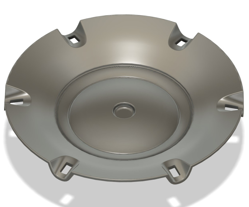 Volkswagen Passat B6 wheel cap 3D-Modell .c4d .max .obj .3ds .fbx .stl .blend 