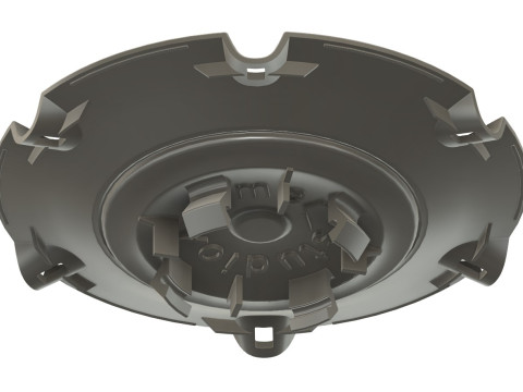 Volkswagen Passat B6 wheel cap 3D-Modell