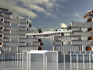 Royal atlantis resort Modello 3D