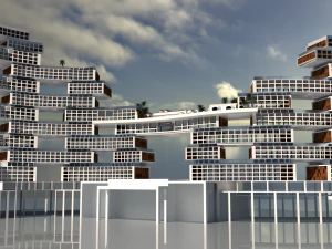 Королевский курорт Атлантис 3D Модель