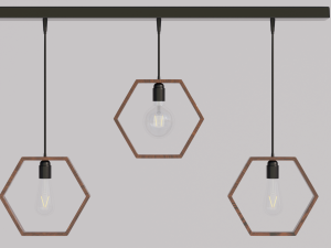 Pendant lights set of 20 lights Modelo 3D